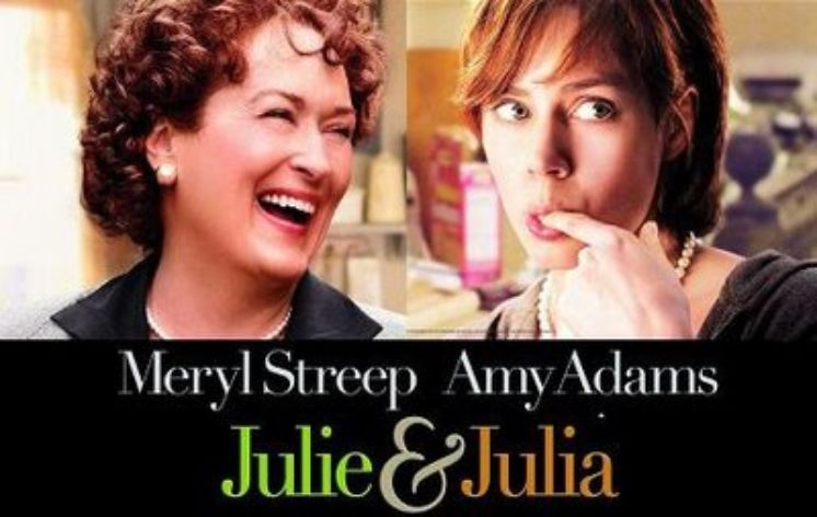 Recorte do cartaz do filme Julie & Julia.