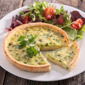 Quiche de Alho Poró